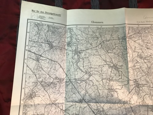 1913 GLOMMEN-Meßtischblatt Nr.404/1690-Glomno-Polen/Ostpreußen-Kromarka/Molwity - Bild 2 von 6