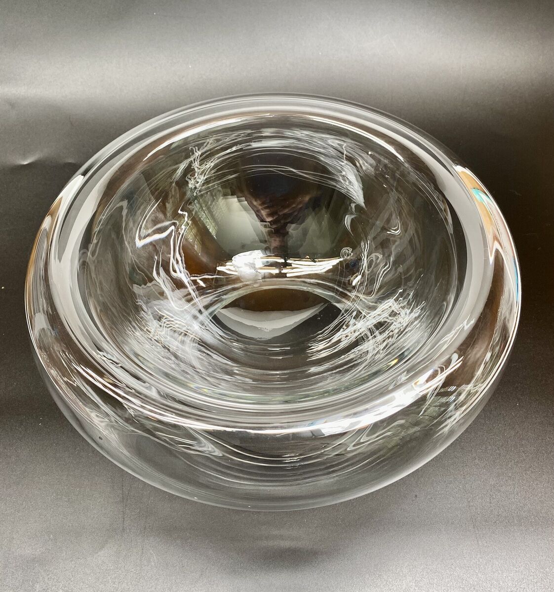 Luciano Vistosi】MURANO フラワーベース 花瓶 レッド 工芸品