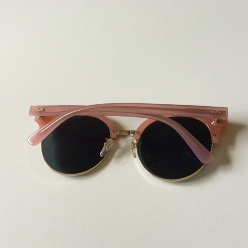 MCM 116SK 661 ROUND SUNGLASSES ROSE BOUQUET PINK and GOLD 53-20-140 - Picture 10 of 15