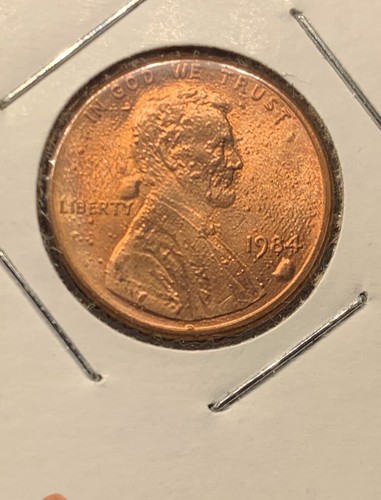 1984 1c Error Heavy Plating BUBBleS - Picture 2 of 5