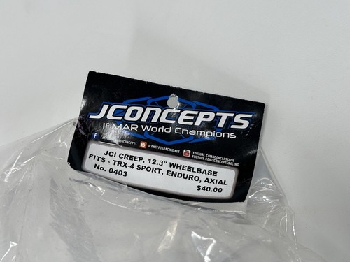 JCI CREEP CRAWLER 1/10 Clear RC Crawler Body (WB 12.3" 313mm) TRX-4/SCX10/ENDURO - Picture 3 of 7
