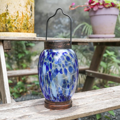Hanging Solar Lantern Outdoor Solar Lights Outdoor Waterproof Tabletop Lamp f... - Picture 7 of 7