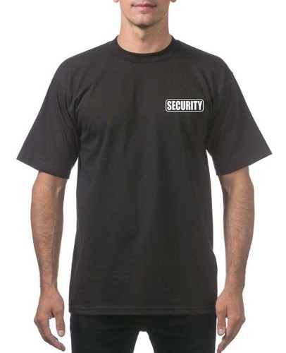 NEU HERREN BEDRUCKT SICHERHEITSWÄCHTER UNIFORM POLIZEI SCHWERGEWICHT HOCH DICK T-SHIRTS - Bild 2 von 7