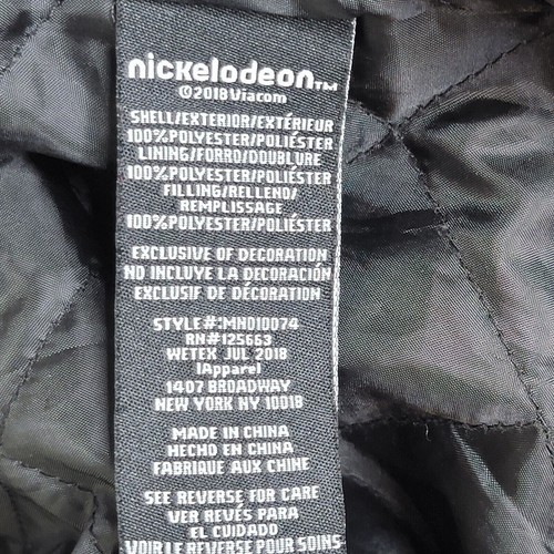 Members Only Unisex Sz M Nickelodeon Varsity Bomber Jacket Ren Stimpy SpongeBob - Picture 12 of 13