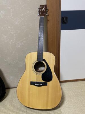 Folk Acoustic Guitar Yamaha FG-401 Natural Dreadnought 1990s