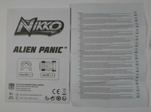 NIKKO 2016 OFF ROAD BUGGY ALIEN PANIC 1/18 24 Ghz R/C BOXED - Picture 9 of 12