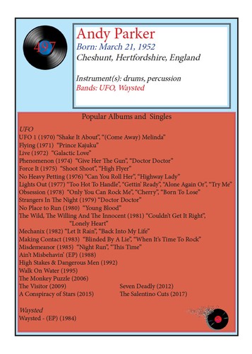 J2 Classic Rock Music Cards #451 - #500 with variants (pick your favorites) - Picture 94 of 104