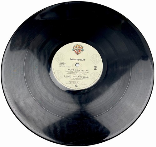 Rod Stewart Love Touch / Heart Is On The Vinyl Record 12” 45 RPM 0-20479 WB 1986 - Picture 6 of 24