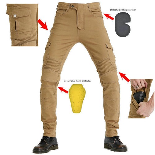 Women Motorcycle Jeans Ladies Casual Pants Racing Trousers CE Armor Gear US SHIP - Picture 5 of 12