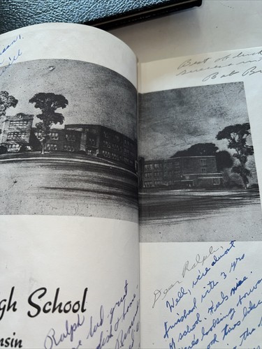 Merrill Wisconsin High School Yearbook 1954 - Picture 5 of 12