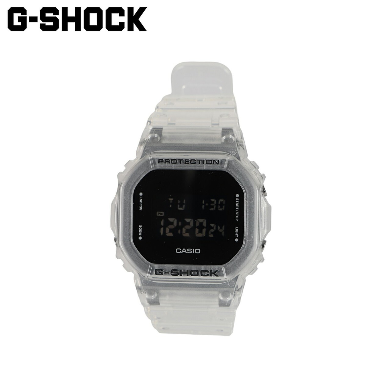 【山口】G-SHOCK DW-5600SKE スケルトン DW5600SKE-7 | Digital Men's Watch G-SHOCK | CASIO