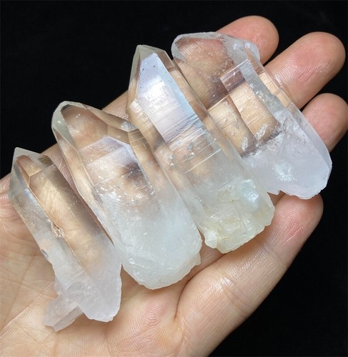 119g Tibet Himalayan Clear Lemurian Crystal Point Tibetan Specimen i906 - Picture 3 of 5