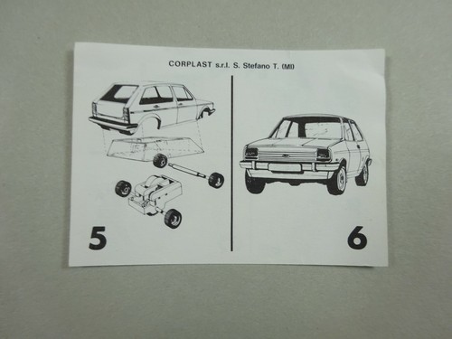 AUTOS: Versch. Beipackzettel BPZ & Folienaufkleber AKF EU bis 1986 zur Auswahl - Bild 43 von 101