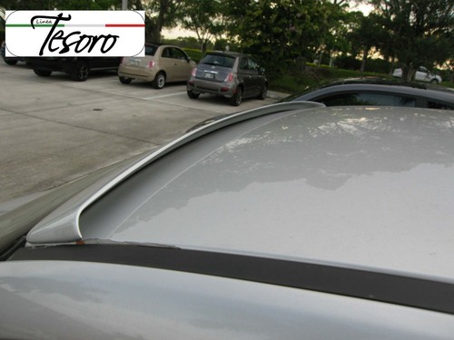 Fiat 500 2007-21 Euro Style Top Windshield Spoiler Deflector Tape on Made in USA - Picture 6 of 12