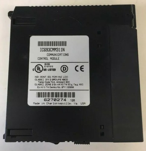 GE Fanuc IC693CMM311N Comm Control Module *Fast Shipping* Warranty! - Picture 2 of 4