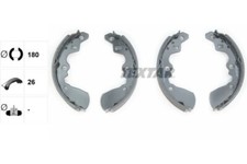 TEXTAR 4x Bremsbacken Bremsbackensatz für Trommelbremse Hinten 91042600