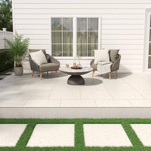 MSI Porcelain Paver Wall Tile 24" x 24" Matte Pearl (2 Pieces/8 sq. ft./Case) - Picture 5 of 12