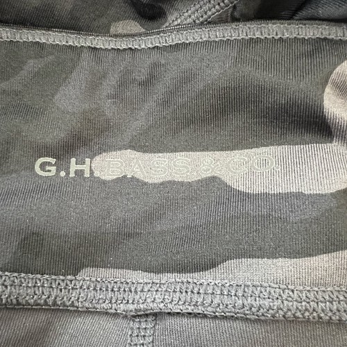 G.H. Bass & Co. Womens Reversible Camo Stretch Elastic Waist Leggings Size L - Picture 6 of 7