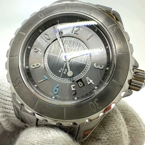 CHANEL H2978 J12 Chromatic quartz Wristwatch ceramic SilverBased - Picture 13 of 14