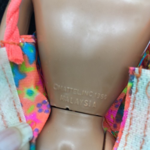 Vintage Mattel Barbie Puppe Glitzer Strand Kira Bademode Pacific Islander 1992 - Bild 7 von 17