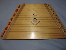 Vintage USSR Nepeneno4ka String Wooden Lap Harp Musical Instrument