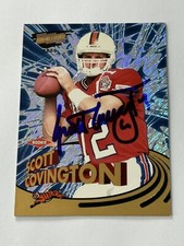 Scott Covington 1999 Pacific Revolution Authentic Signed Autograph Auto Bengals