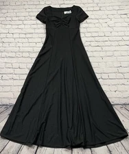 Southeastern Performance Apparel Maxi Long Dress Womens Size M? Black Sweetheart