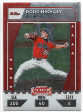 2021 Panini Elite Extra Edition #CTO-DN Doug Nikhazy College Tickets Optic