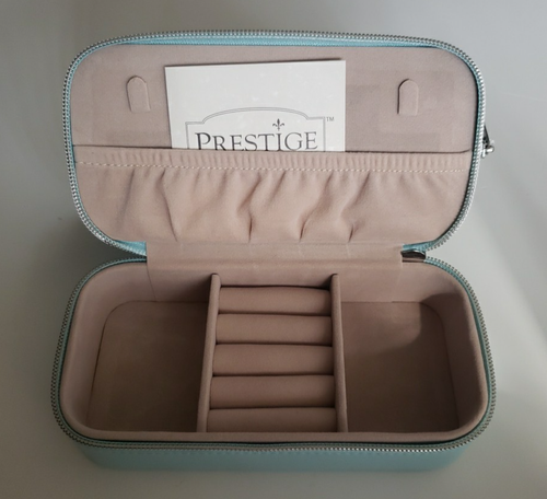 Colleen's Prestige Jewelry and Makeup Travel Case Sage Green New - Picture 2 of 8