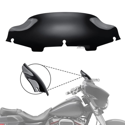 For Harley Street Glide Ultra Classic 1996-2013 Black 6" Windshield Windscreen - Bild 3 von 12