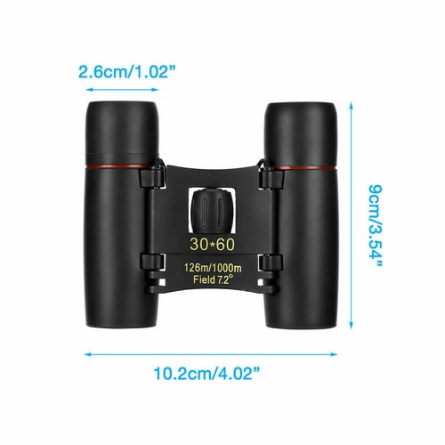 30x60 HD Jumelles Tag Vision Nocturne Jumelles de Chasse Binoculaire Jumelles - Photo 6/10