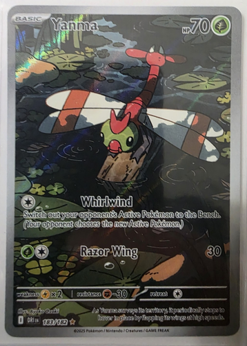 Pokemon Yanma 183/182 - SV10: Destined Rivals (DRI) Pokemon TCG