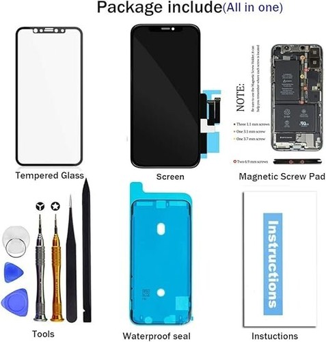 SCHERMO DISPLAY LCD per IPHONE 11 TOUCH SCREEN VETRO INCELL11 OLED OEM ORIGINAL - Foto 7 di 7