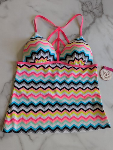 So - NEU TANKINI BADEANZUG OBERTEIL Damen Größe M -10-12 HELLROSA und mehrere Farben - Bild 9 von 9