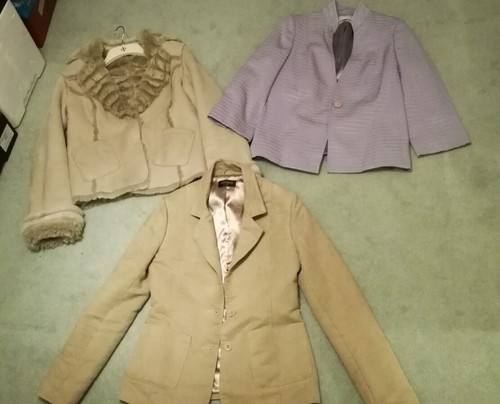 "certains MARKS Bundle Femmes Vestes Manux Taille 10 & 12 Red Herring TOPSHOP etc afficher le titre d'origine "certains MARKS Bundle Femmes Vestes Manux Taille 10 & 12 Red Herring TOPSHOP etc afficher le titre d'origine