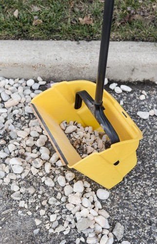 Case of (10) new Quickie # 495 Jumbo Debris Dust Pan Dustpans with Handle - Picture 2 of 8