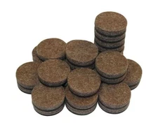 50 not ( 48 Pack ) Self-Stick Furniture Round Felt Pad Hard Wood Floor