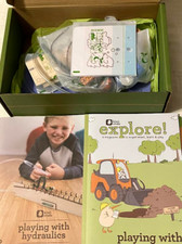 Playing with Hydraulics STEM DIY Toy Kiwi Co-Home School Project-Age 6 New