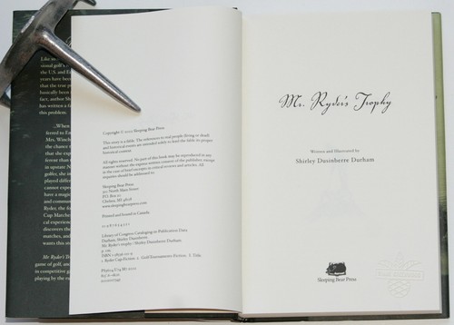 Mr. Ryders Trophy 1st Edition 2002 Hardback Book PGA Ryder Cup by Shirley Durham - Picture 2 of 7
