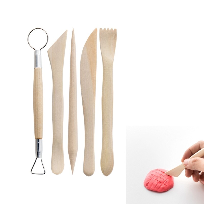 28 Pieces Essential Clay Tools Kit Ceramic Carving Modeling Tools for Adults Kid - Picture 6 of 8