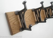 9 sizes WOODEN HANDMADE COAT RACK HALLWAY COUNTRY HANGER HANGING HOOKS PEGS 121
