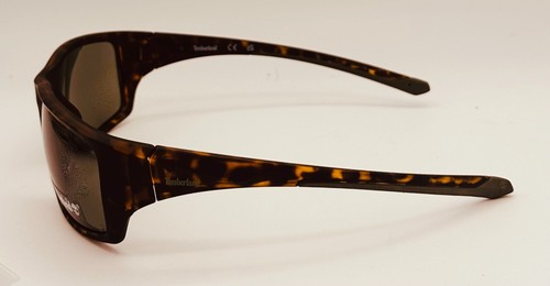Timberland Mens Rectangle Dark Havana Plastic Sunglass, Green Lens TB7152. 52N - 第 6/10 張圖片