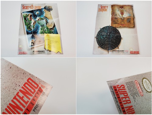 Secret of Evermore Super Nintendo SNES Box & nur Handbuch * Verschleiß - Bild 16 von 22