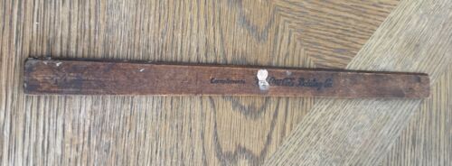 VINTAGE LEGNO L'IMBOTTIGLIAMENTO COCA COLA CO. RIGHELLO GOLDEN RULE UNA BUONA REGOLA COCA COLA 12 In - Foto 5 di 5