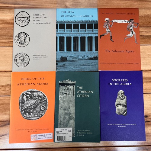 HUGE LOT 20 American School of Classical Studies at Athens Booklets - Foto 4 di 7