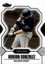 2007 Topps Finest #72 Adrian Gonzalez San Diego Padres