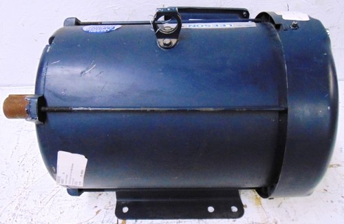 LEESON MOTOR, G140551.00, 1170 RPM, 60 HZ, HP 3, 230/460V, FR L213T, PH 3 - Picture 3 of 5