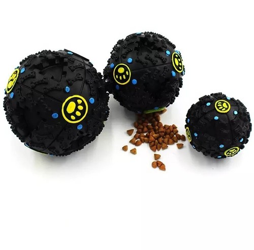 Futterball Hund Katze Futterspender Haustier Katzenspielzeug Snackball L Pink - Bild 5 von 5