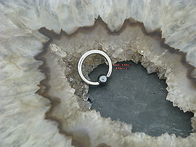 TITAN Piercing Intim Tragus Ohr Brust Helix Septum Nase Lippe 1,0MM