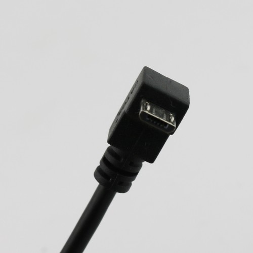 USB 2.0 A Female Angle to Down 90° Angled Micro USB Cable For Phone Samsung 30cm - Picture 6 of 9